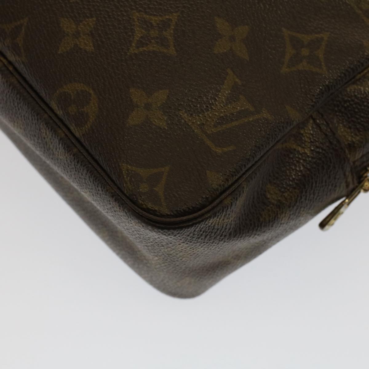 LOUIS VUITTON Monogram Trousse Toilette 28 Clutch Bag M47522 LV Auth bs7606