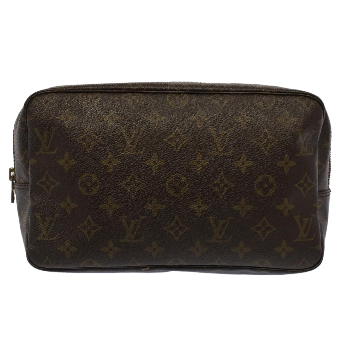 LOUIS VUITTON Monogram Trousse Toilette 28 Clutch Bag M47522 LV Auth bs7606