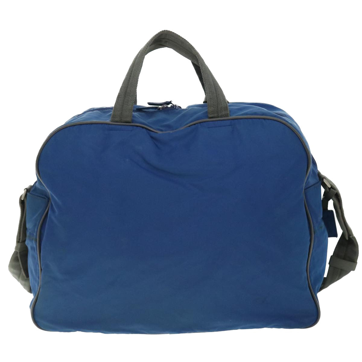 PRADA Sports Boston Bag Nylon 2way Blue Auth bs7615 - 0
