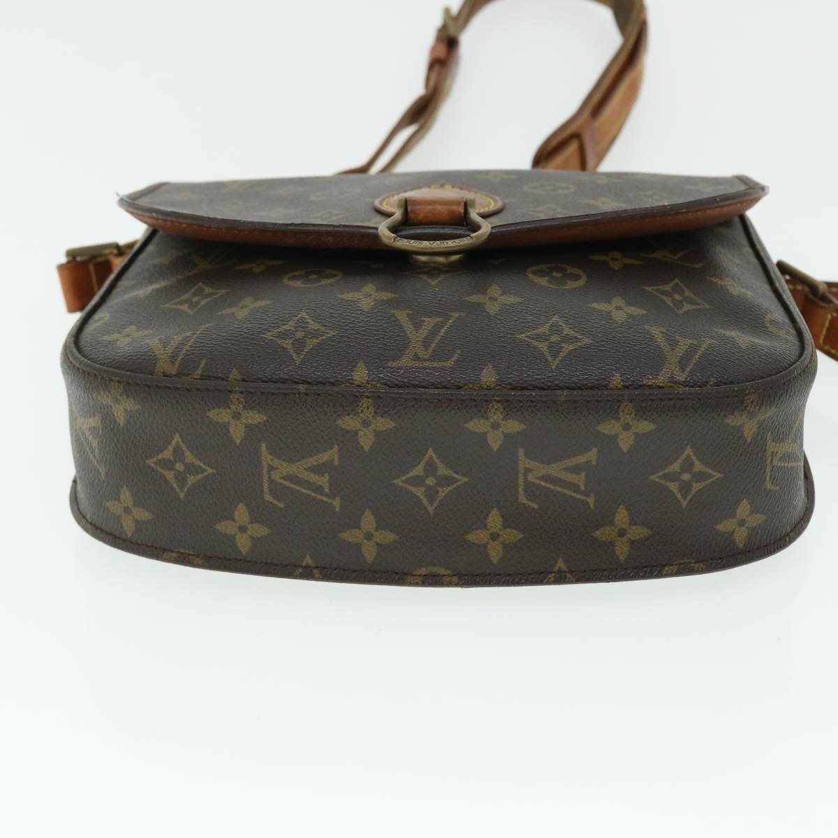 LOUIS VUITTON Monogram Saint Cloud GM Shoulder Bag M51242 LV Auth bs7691