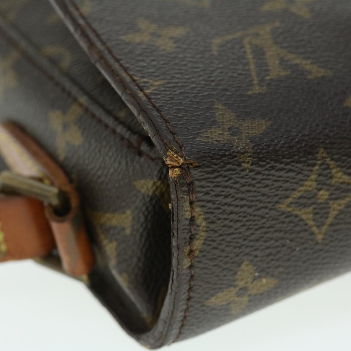 LOUIS VUITTON Monogram Saint Cloud GM Shoulder Bag M51242 LV Auth bs7691