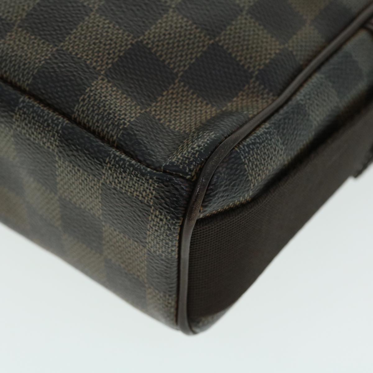 LOUIS VUITTON Damier Ebene Olaf PM Shoulder Bag N41442 LV Auth bs7693