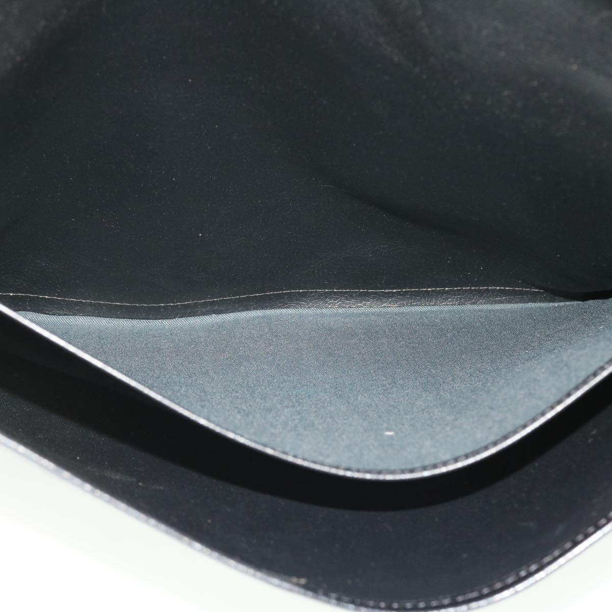 Burberrys Nova Check Clutch Bag Canvas Leather Black Beige Auth bs7695