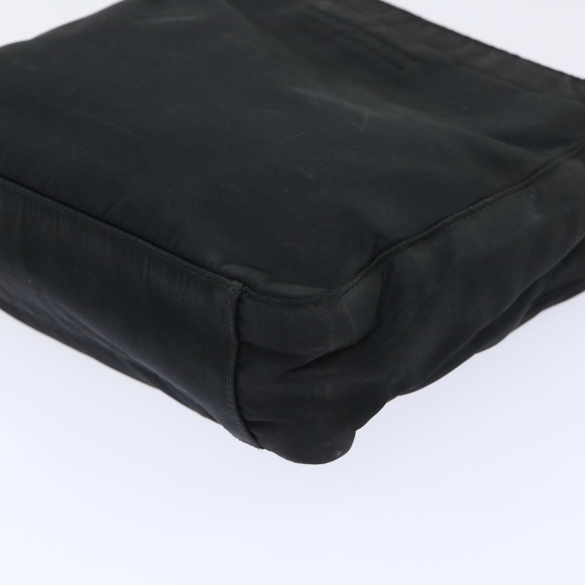 PRADA Shoulder Bag Nylon Black Auth bs7699