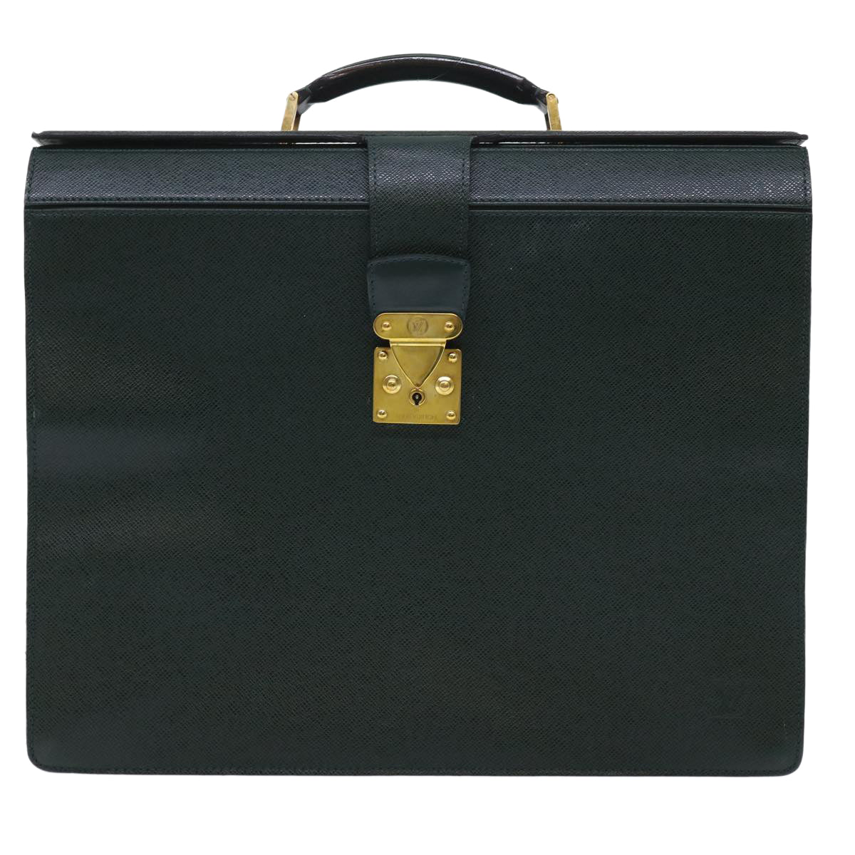 LOUIS VUITTON Taiga Leather Ural Briefcase Epicea M30024 LV Auth bs7709 - 0