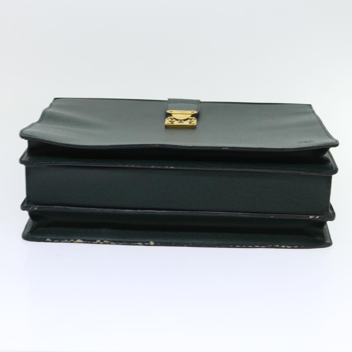 LOUIS VUITTON Taiga Leather Ural Briefcase Epicea M30024 LV Auth bs7709