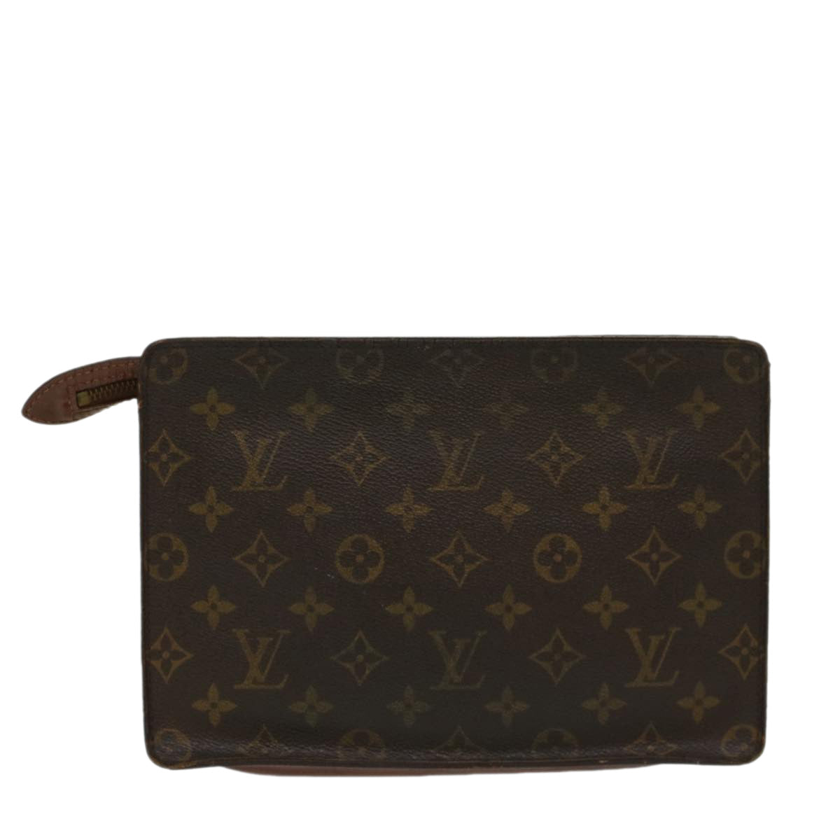 LOUIS VUITTON Monogram Pochette Homme Clutch Bag M51795 LV Auth bs7776 - 0