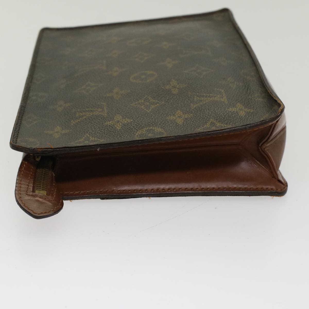 LOUIS VUITTON Monogram Pochette Homme Clutch Bag M51795 LV Auth bs7776