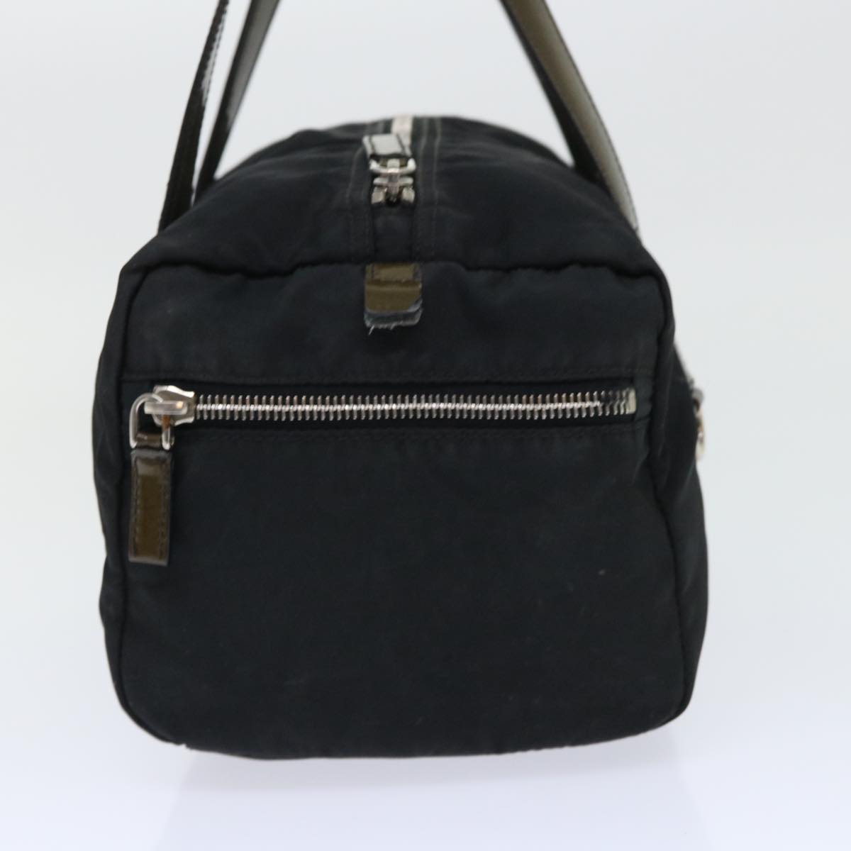 PRADA Shoulder Bag Nylon Black Auth bs7814