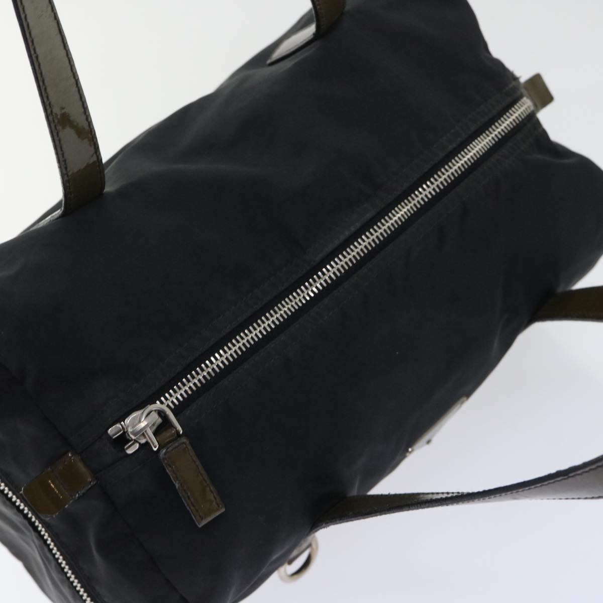 PRADA Shoulder Bag Nylon Black Auth bs7814