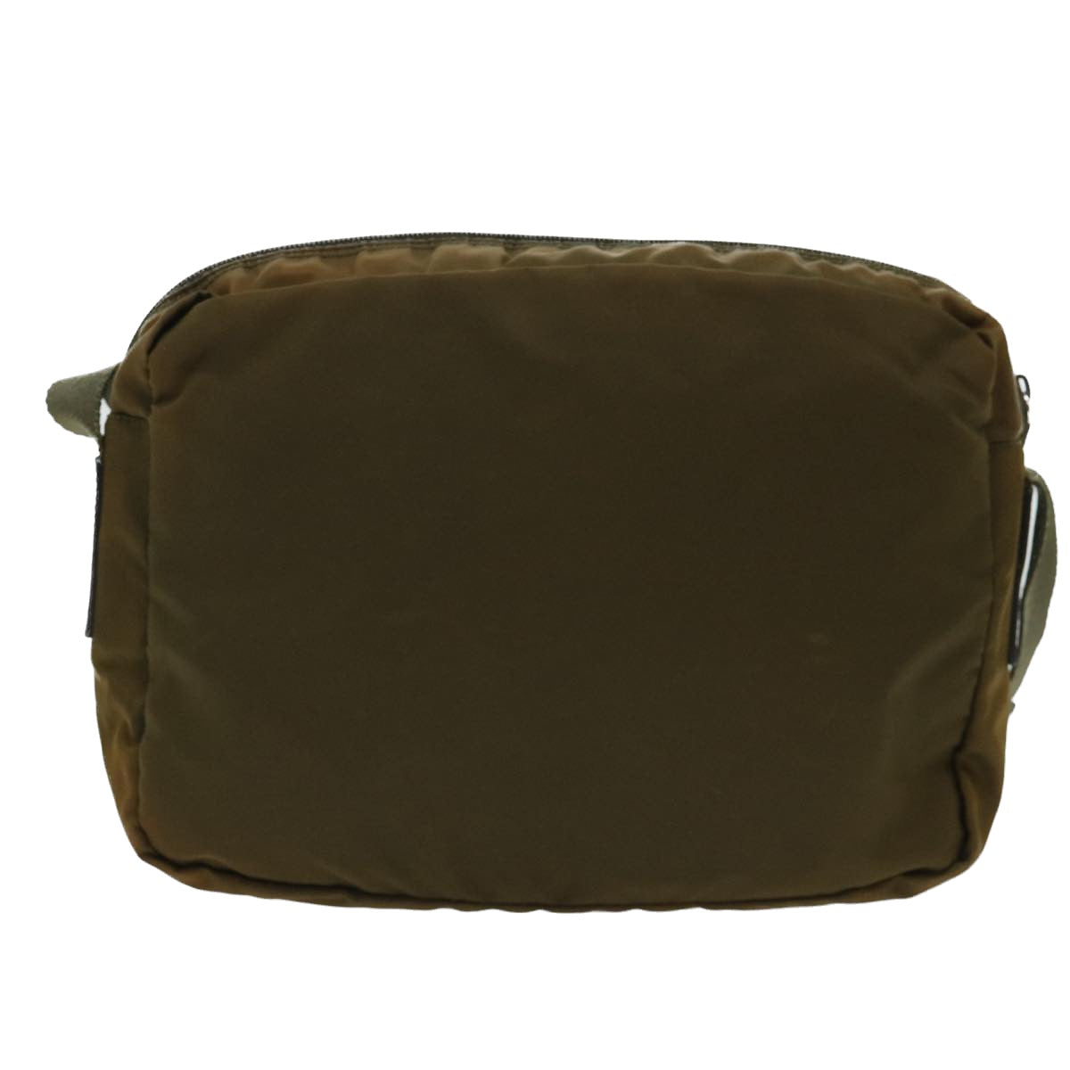 PRADA Shoulder Bag Nylon Khaki Auth bs7817 - 0