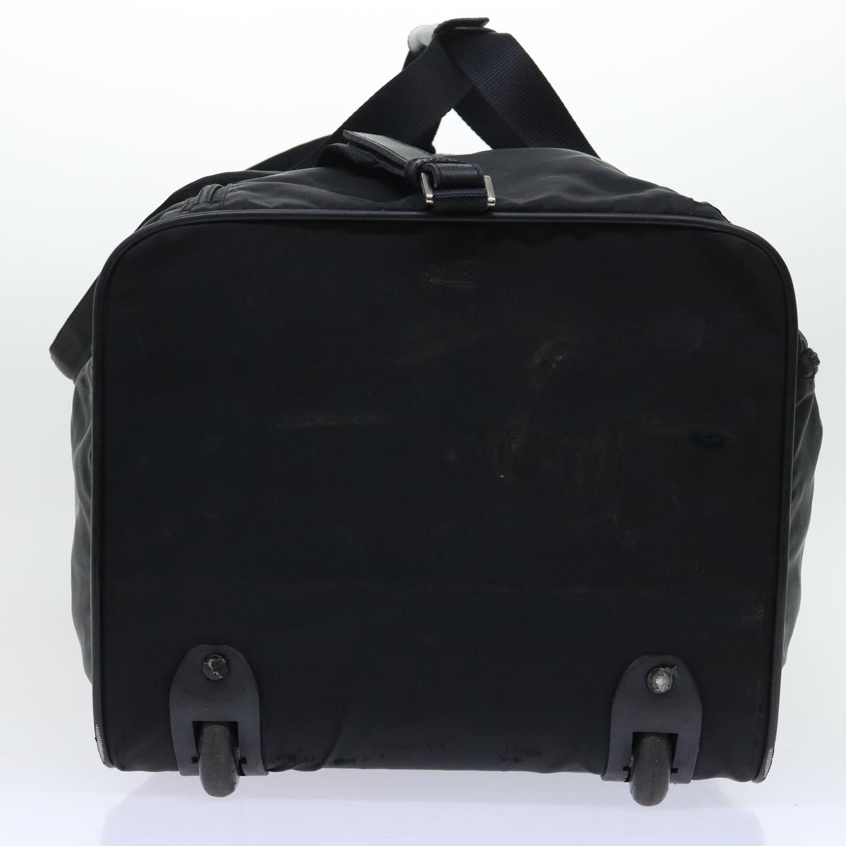 PRADA Suitcase Nylon 2way Black Auth bs7820