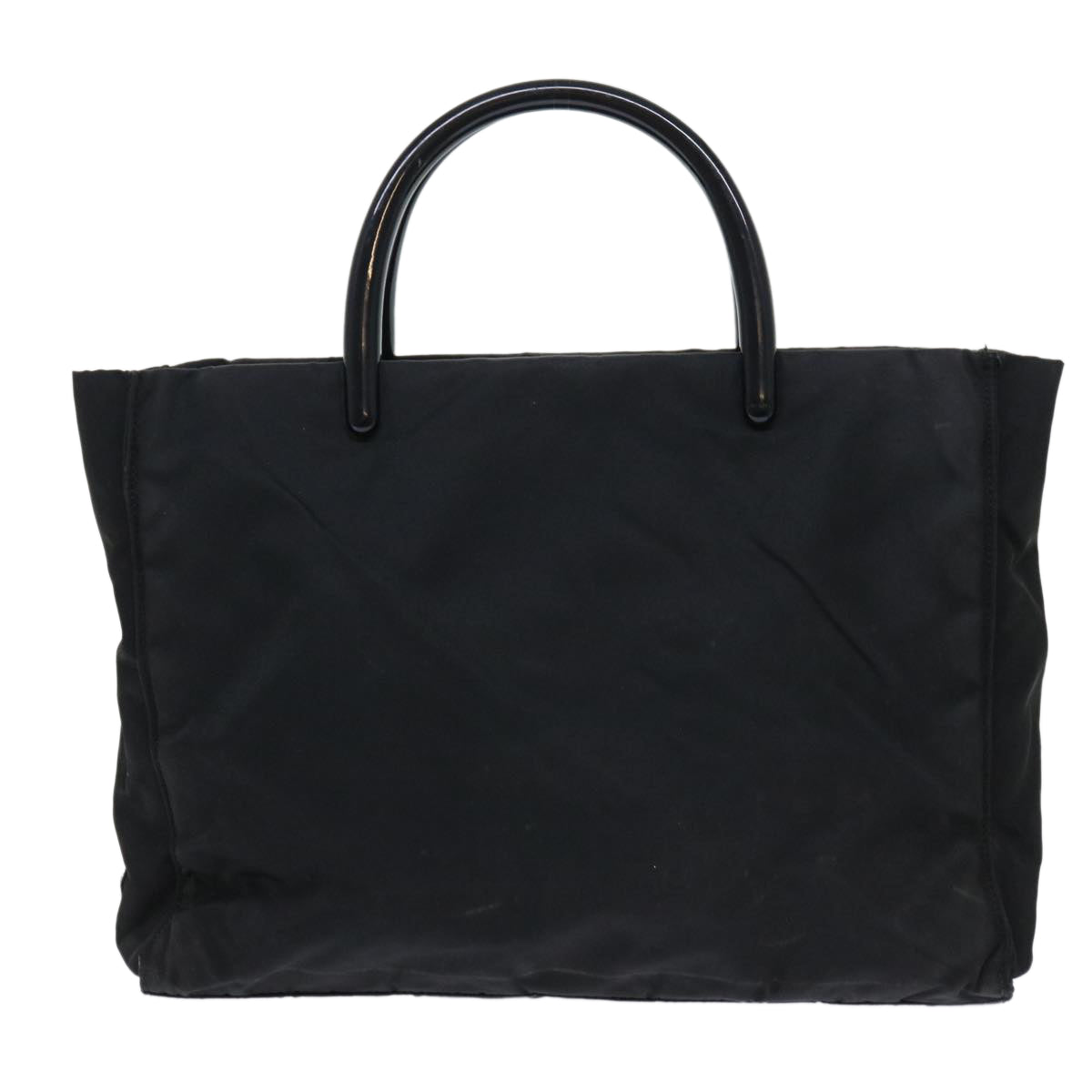 PRADA Hand Bag Nylon Black Auth bs7867 - 0