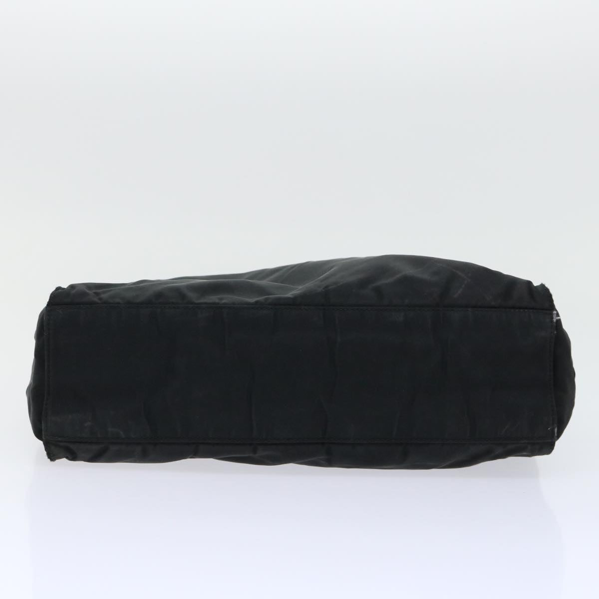 PRADA Hand Bag Nylon Black Auth bs7867