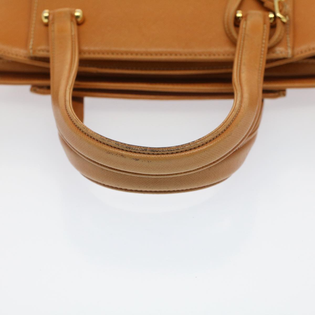 VALENTINO Hand Bag Leather Brown Auth bs7870