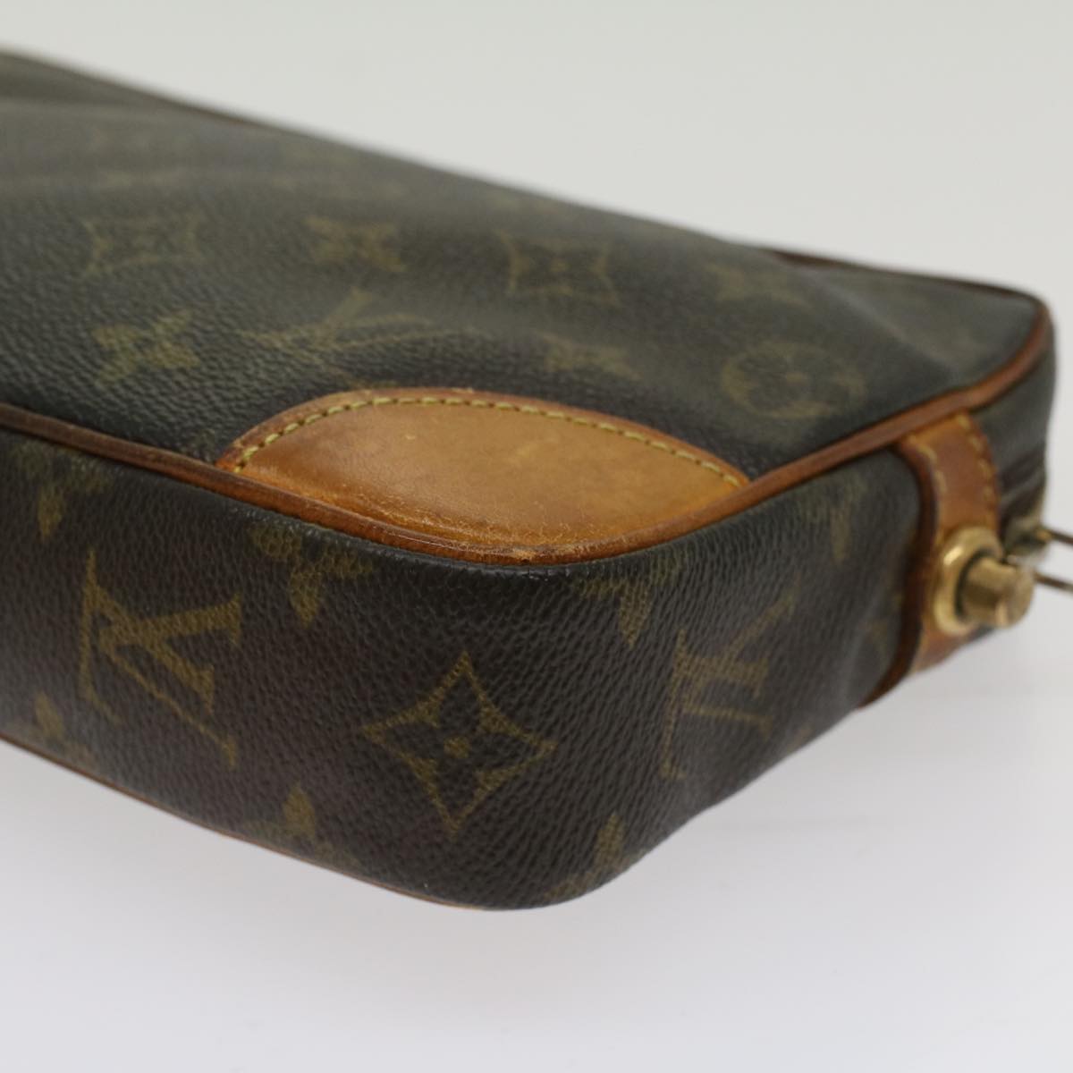 LOUIS VUITTON Monogram Marly Dragonne PM Clutch Bag M51827 LV Auth bs7877