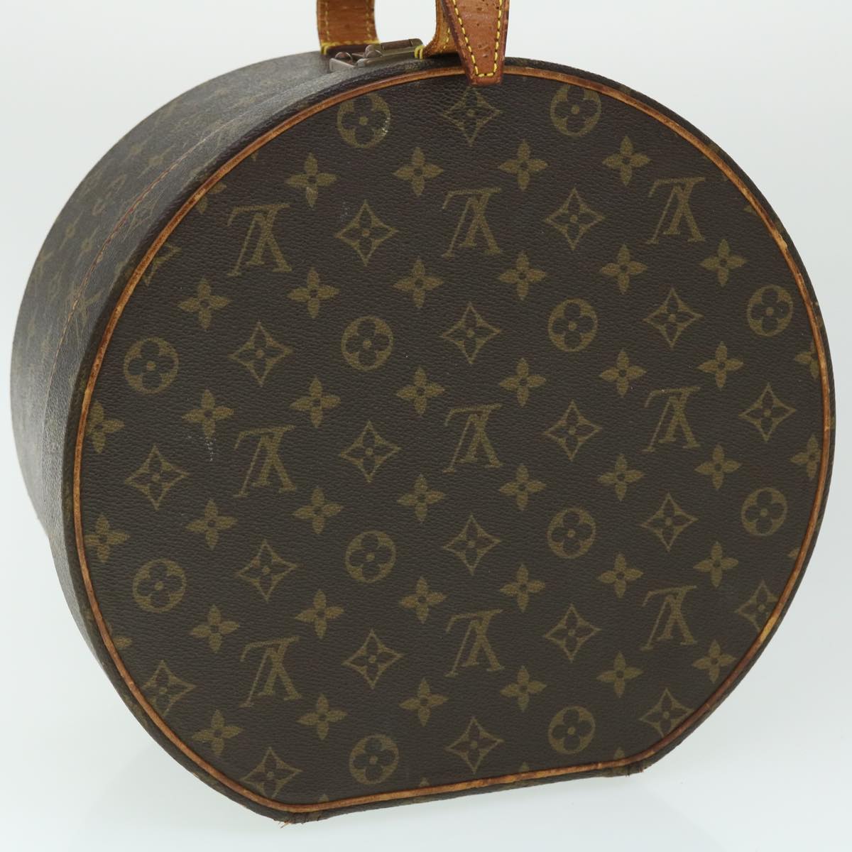 LOUIS VUITTON Monogram Boite Chapeau 30 Hat Case M23624 LV Auth bs7896