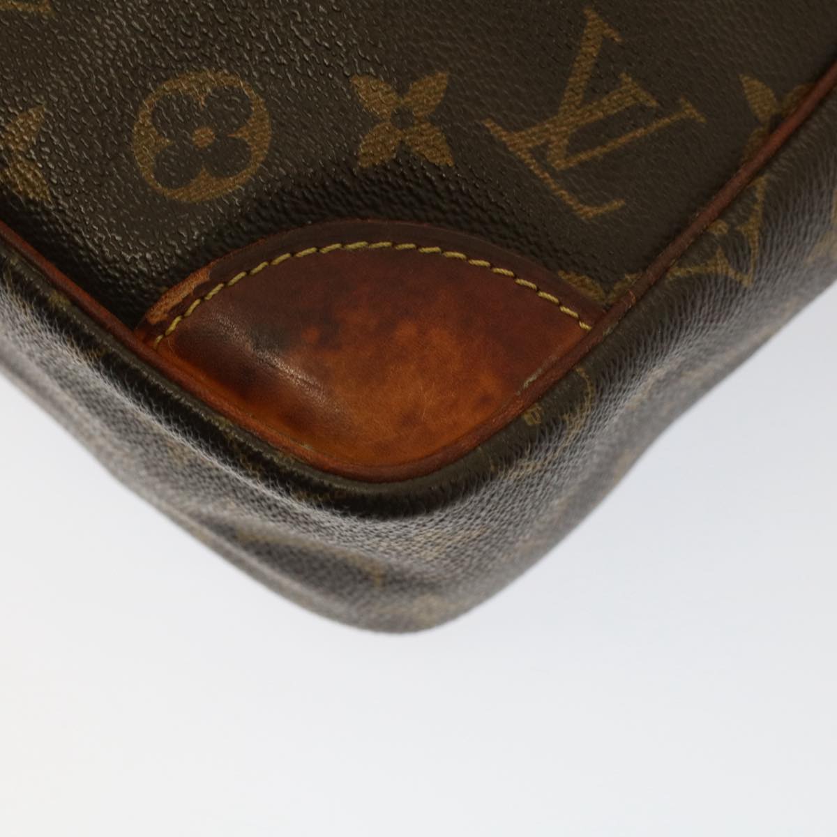 LOUIS VUITTON Monogram Danube MM Shoulder Bag M45264 LV Auth bs7904