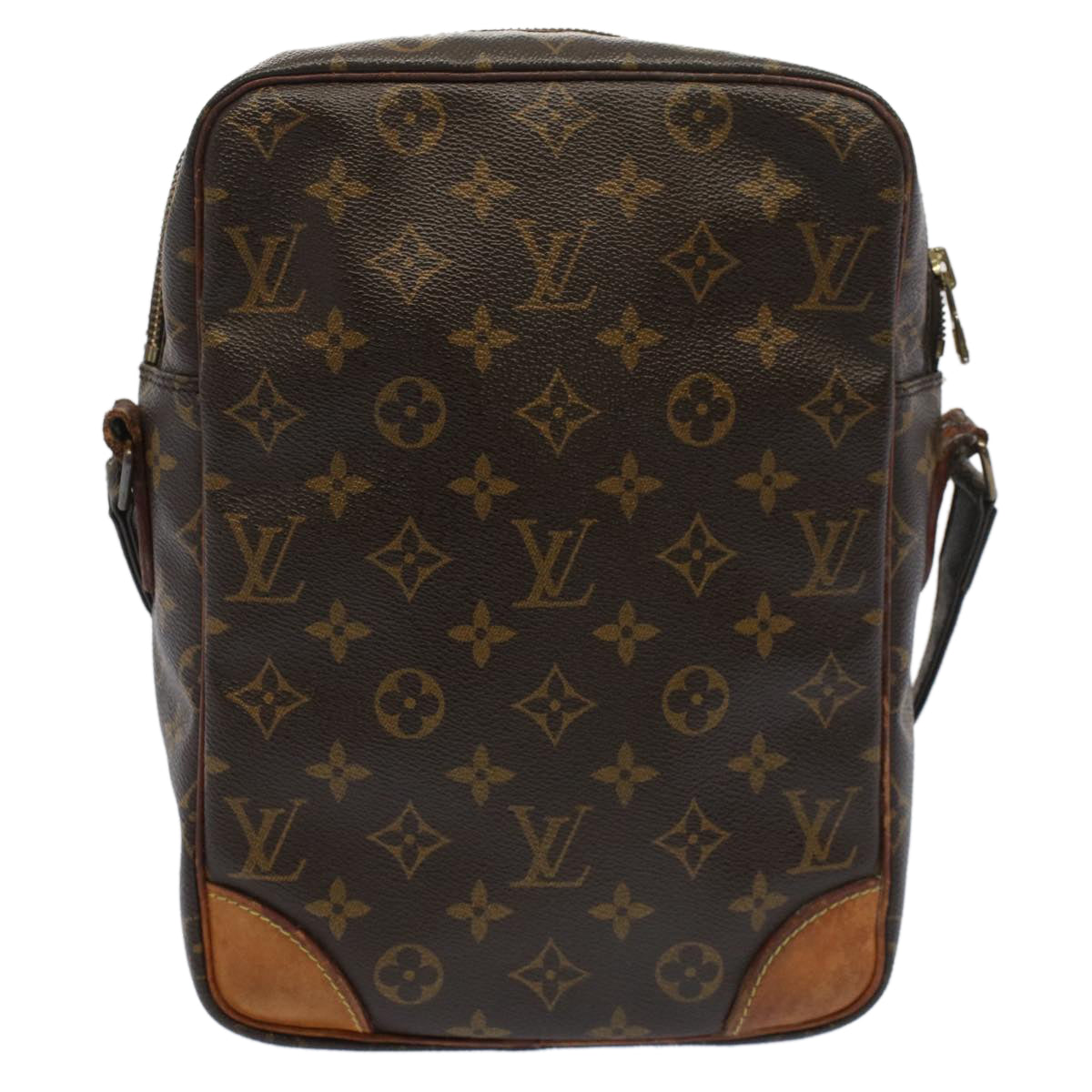 LOUIS VUITTON Monogram Danube MM Shoulder Bag M45264 LV Auth bs7904