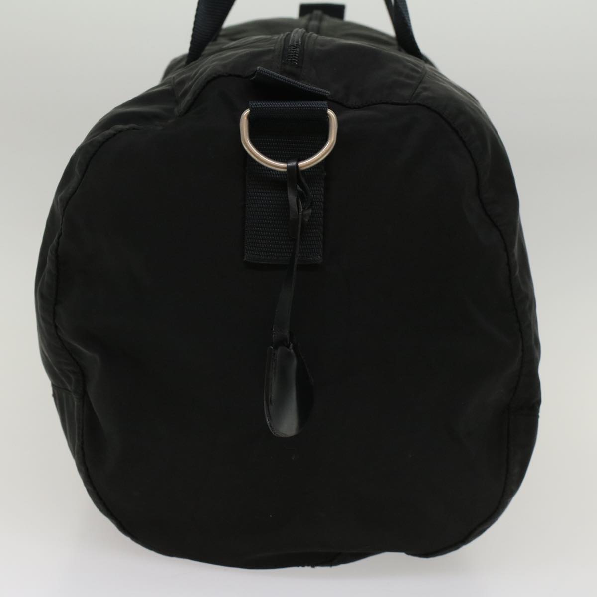 PRADA Boston Bag Nylon Black Auth bs7911