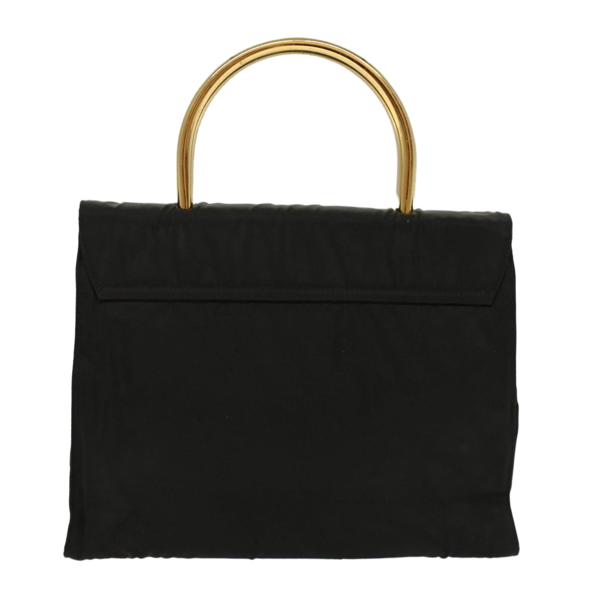 PRADA Hand Bag Nylon Black Auth bs7922 - 0
