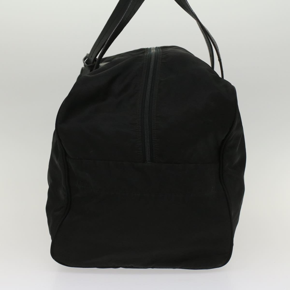 PRADA Boston Bag Nylon Black Auth bs7926
