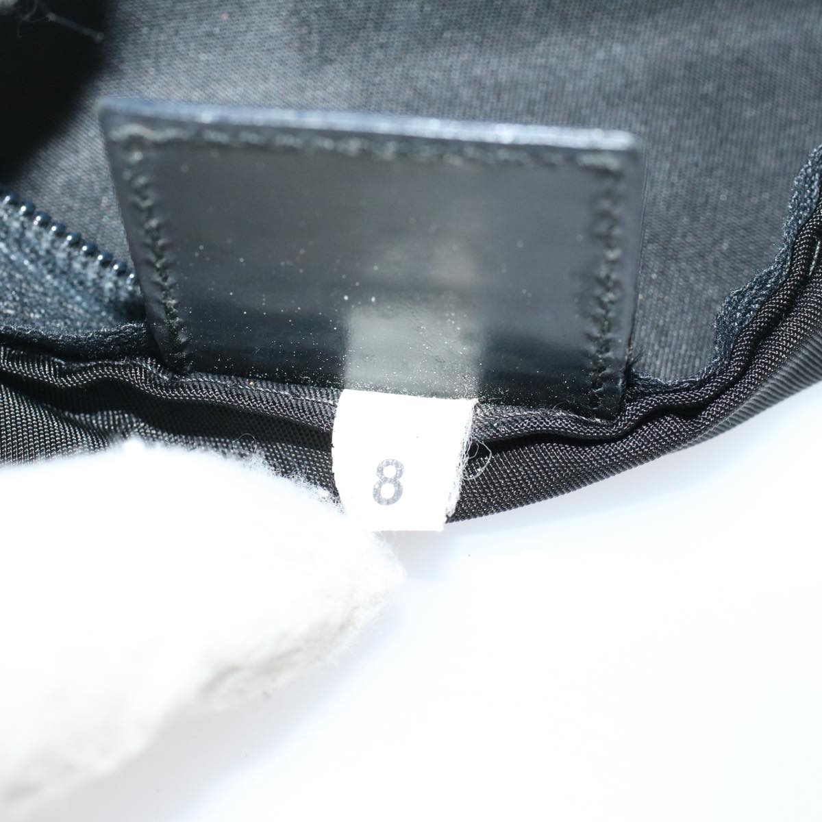 PRADA Pouch Nylon Black Auth bs7944