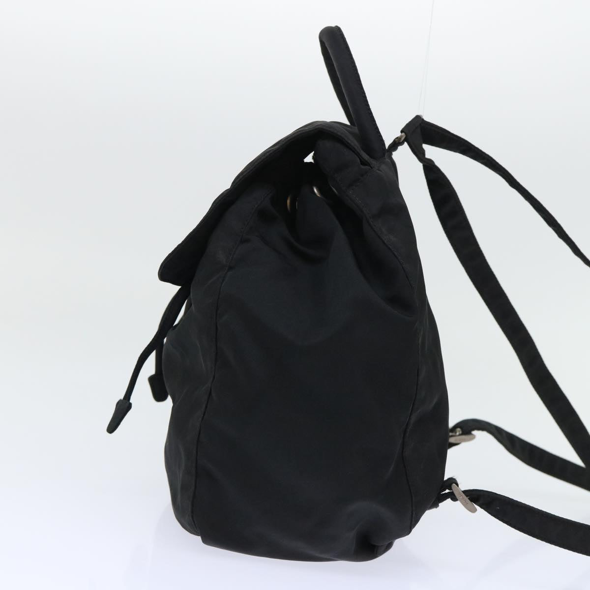 PRADA Backpack Nylon Black Auth bs7969