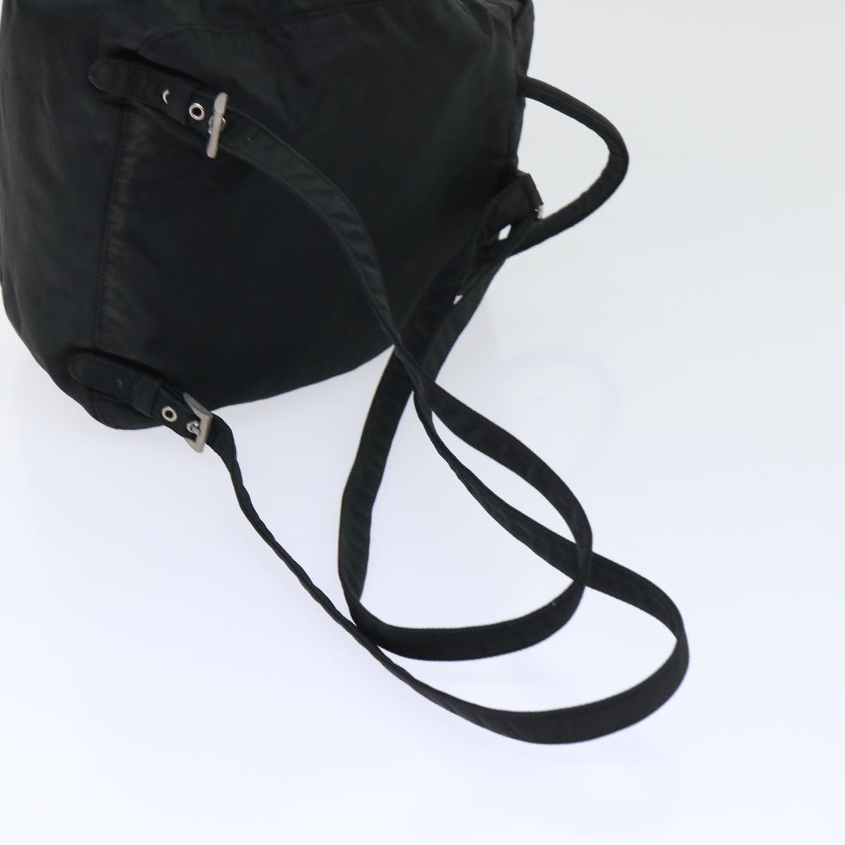 PRADA Backpack Nylon Black Auth bs7969