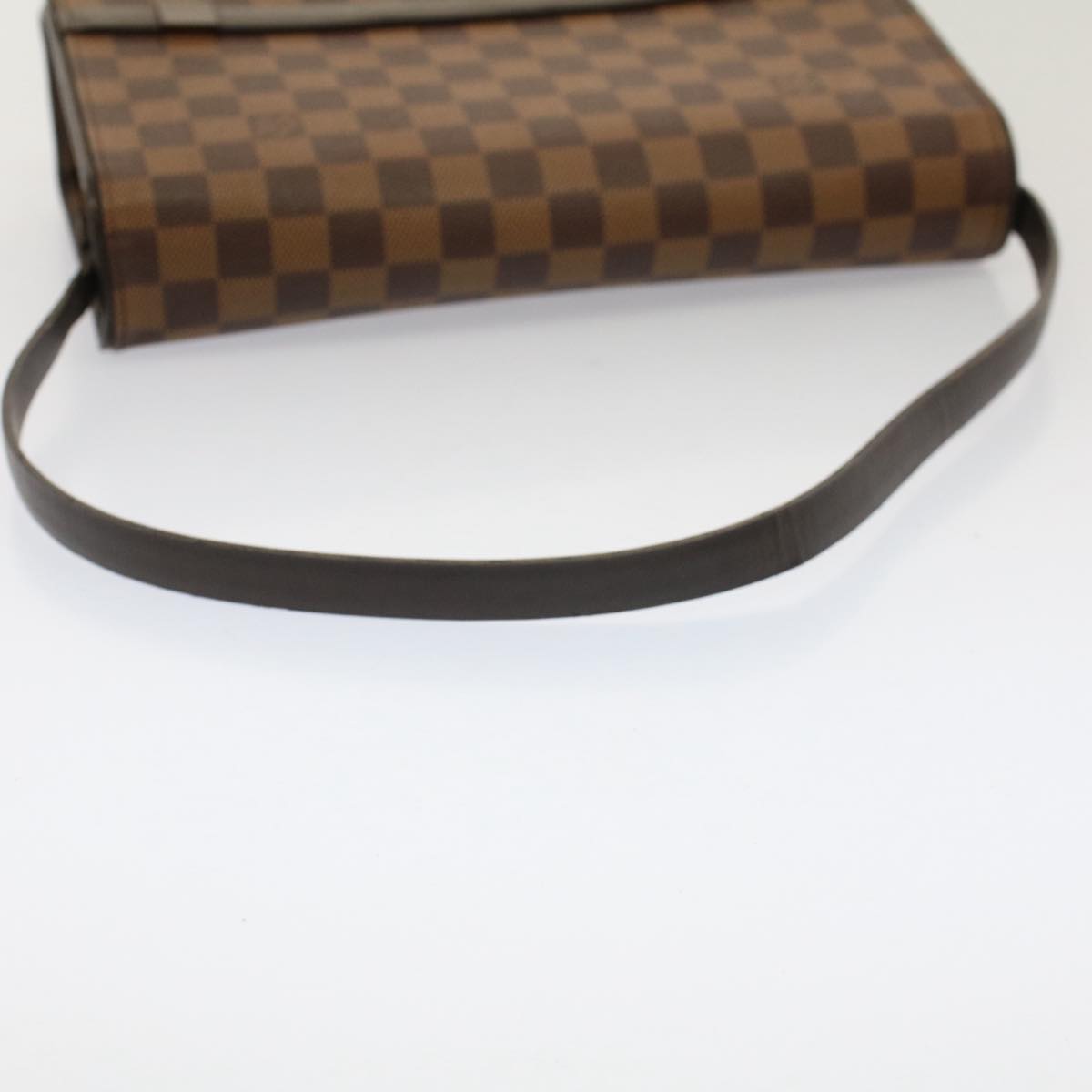 LOUIS VUITTON Damier Ebene Tribeca Ron Shoulder Bag N51160 LV Auth bs7997