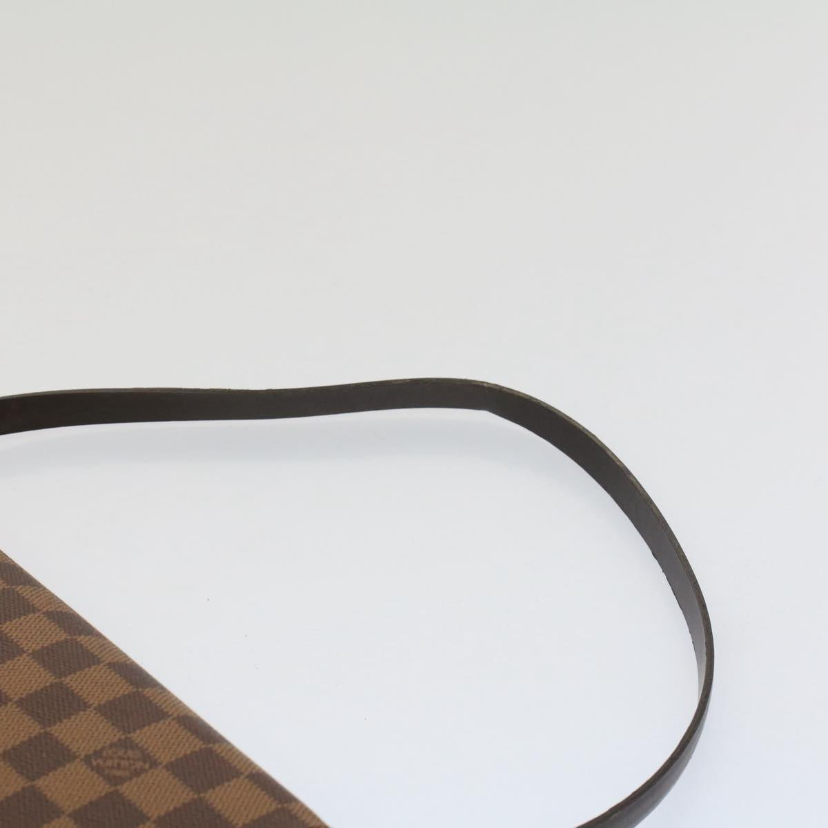 LOUIS VUITTON Damier Ebene Tribeca Ron Shoulder Bag N51160 LV Auth bs7997