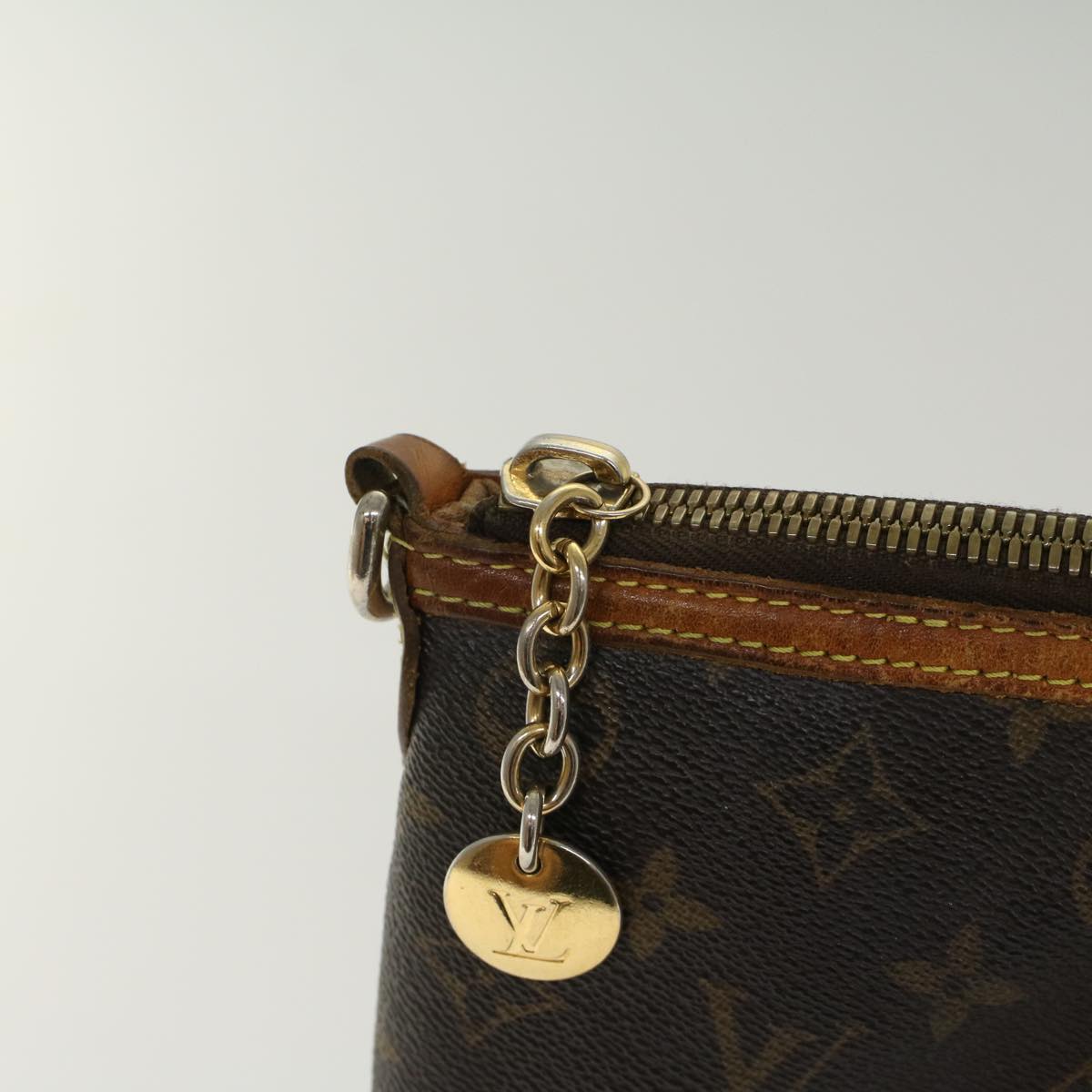 LOUIS VUITTON Monogram Palermo PM Tote Bag M40145 LV Auth bs8003