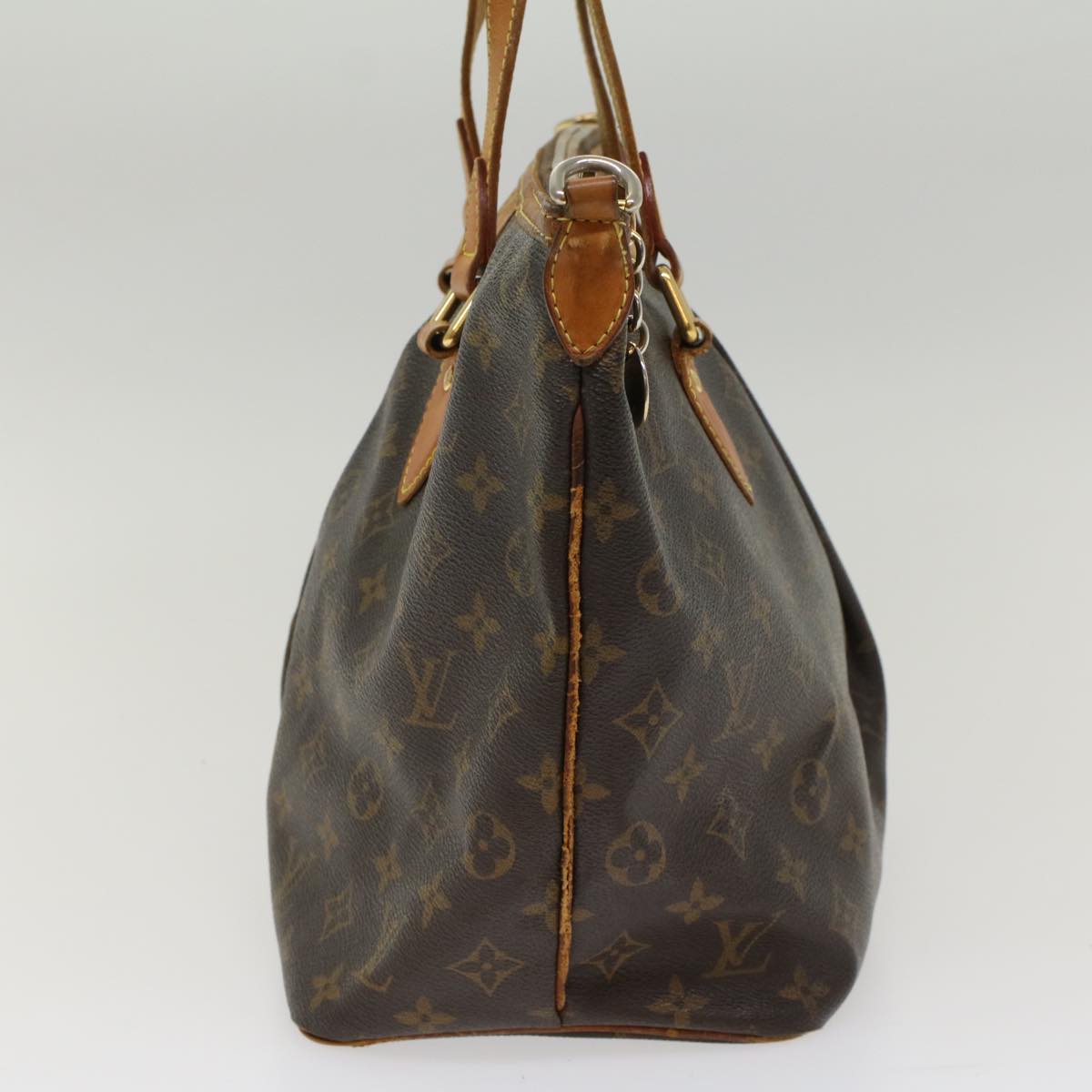 LOUIS VUITTON Monogram Palermo PM Tote Bag M40145 LV Auth bs8003