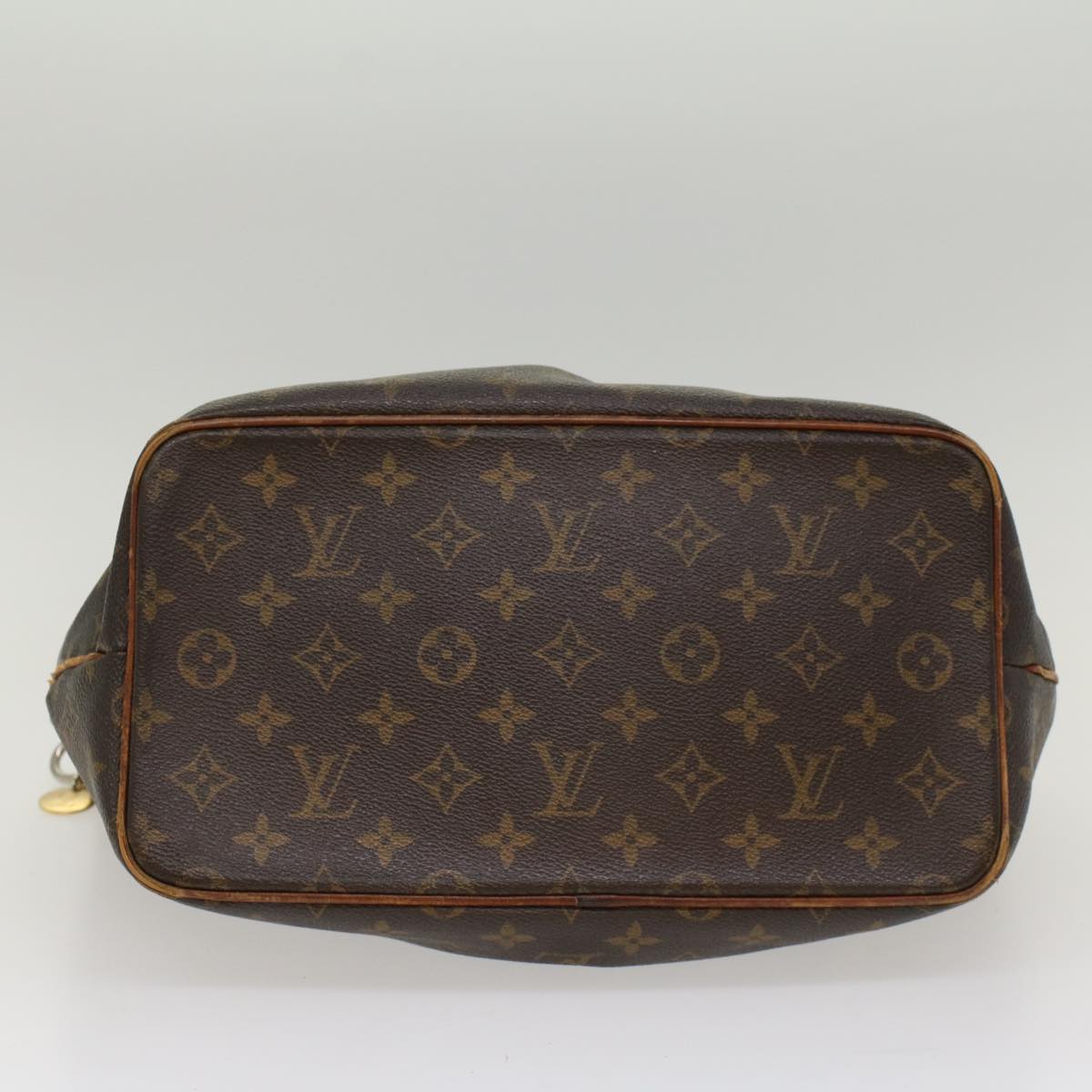 LOUIS VUITTON Monogram Palermo PM Tote Bag M40145 LV Auth bs8003