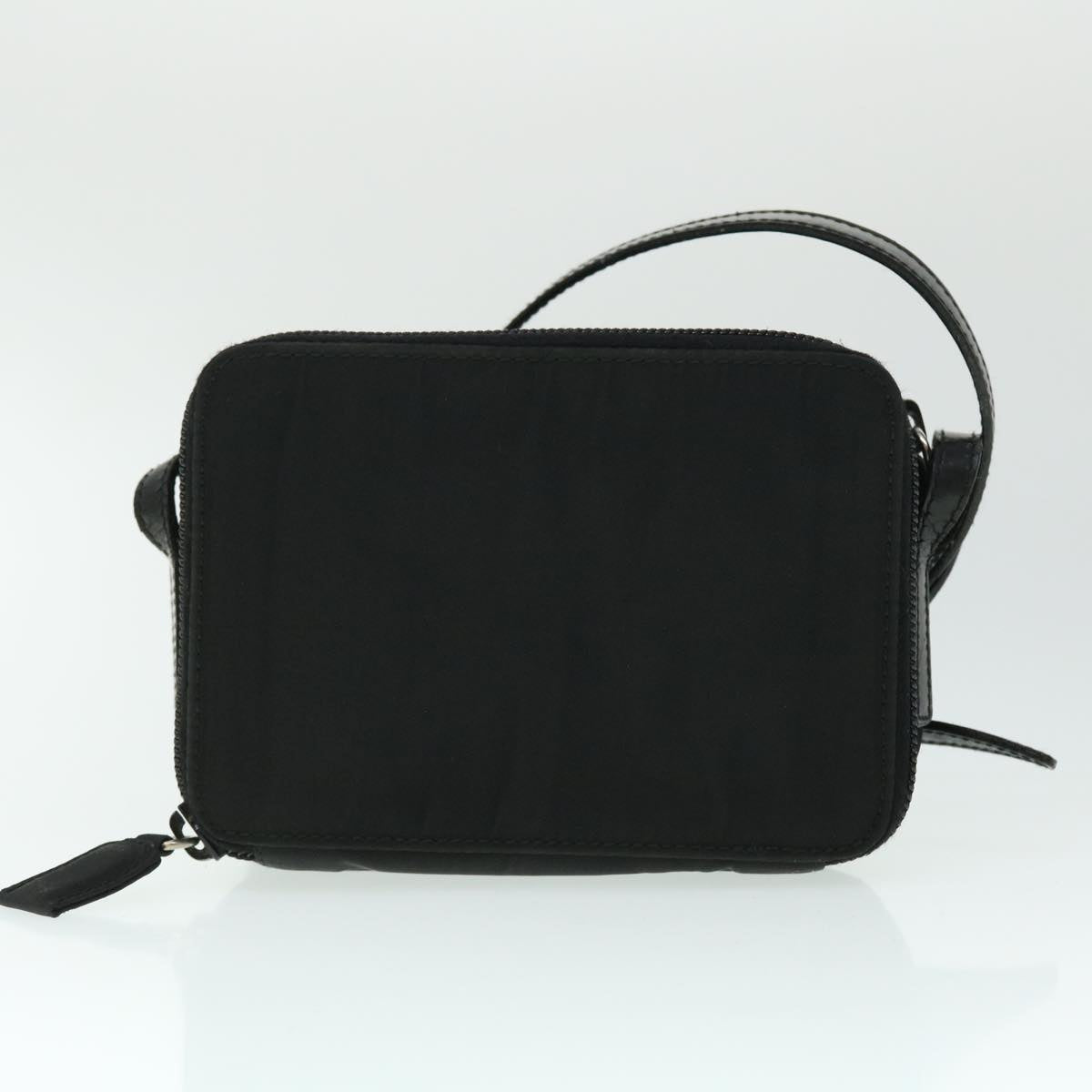 PRADA Pouch Shoulder Nylon Black Auth bs8022