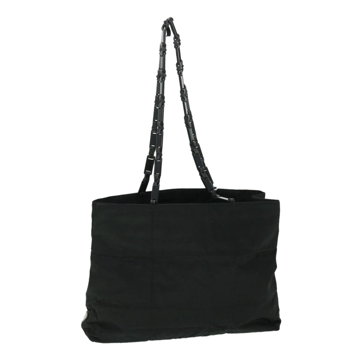 PRADA Shoulder Bag Nylon Black Auth bs8042