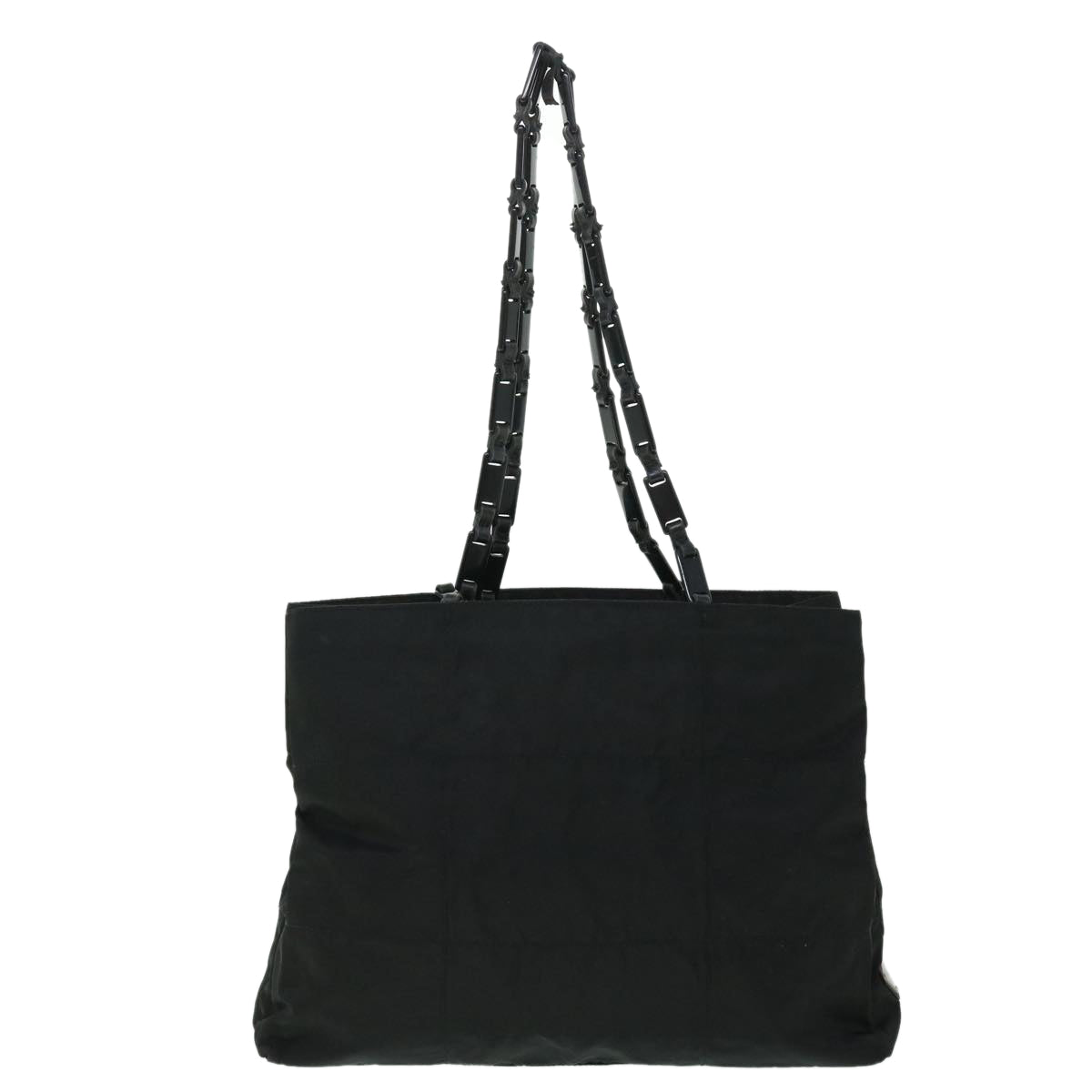 PRADA Shoulder Bag Nylon Black Auth bs8042 - 0
