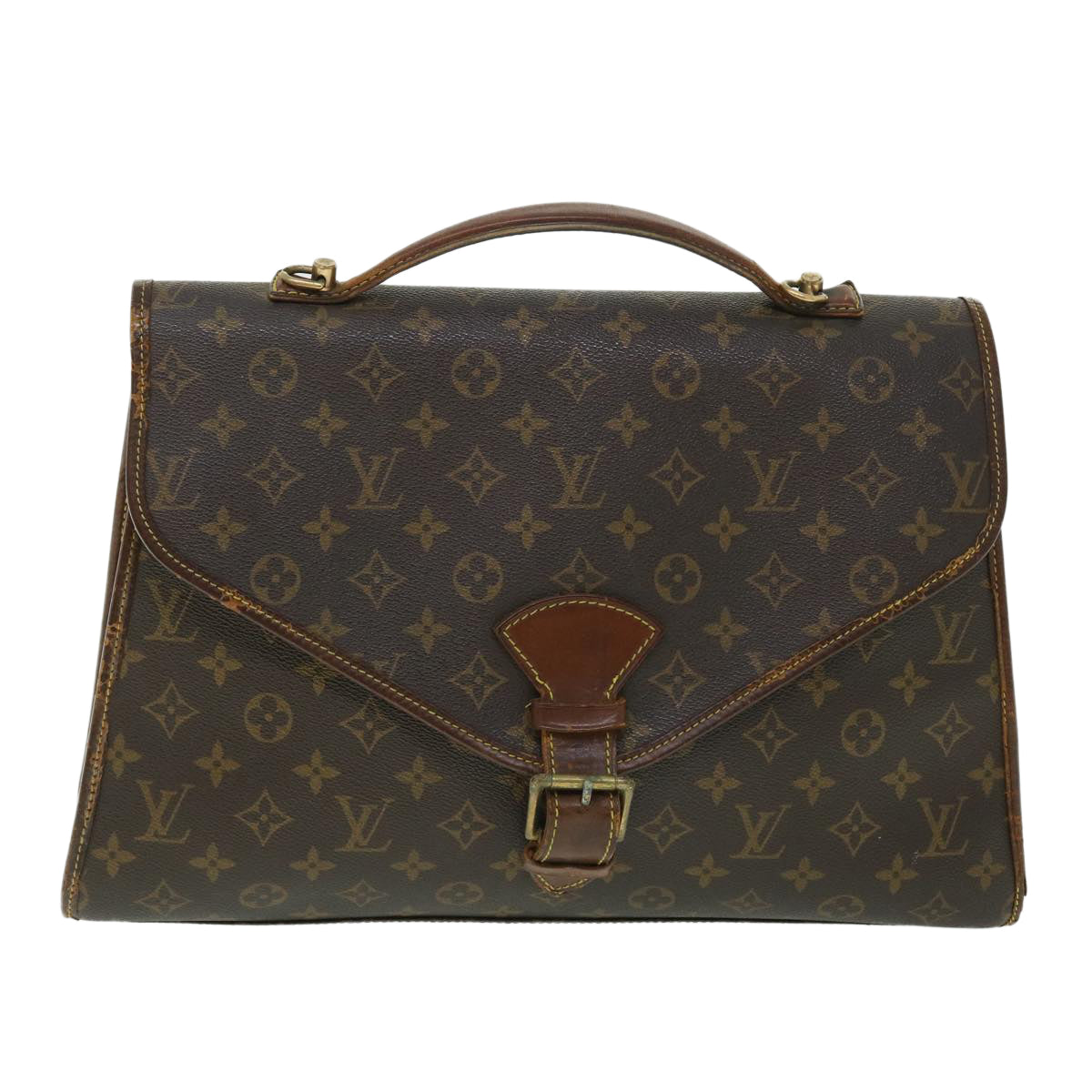 LOUIS VUITTON Monogram Bel Air Hand Bag 2way M51122 LV Auth bs8048