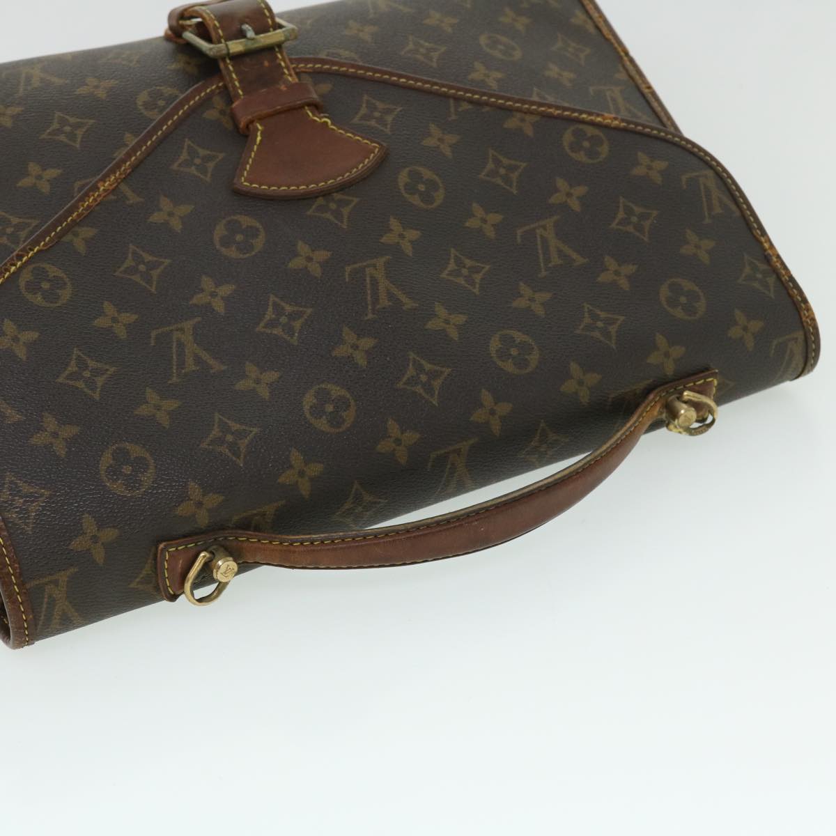 LOUIS VUITTON Monogram Bel Air Hand Bag 2way M51122 LV Auth bs8048