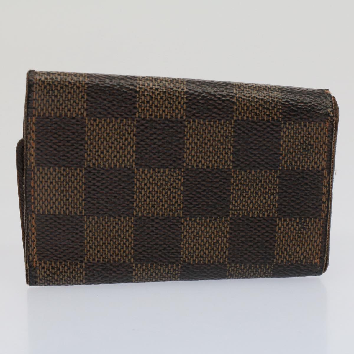 LOUIS VUITTON Monogram Damier Ebene Epi Key Case 6Set Brown LV Auth bs8080