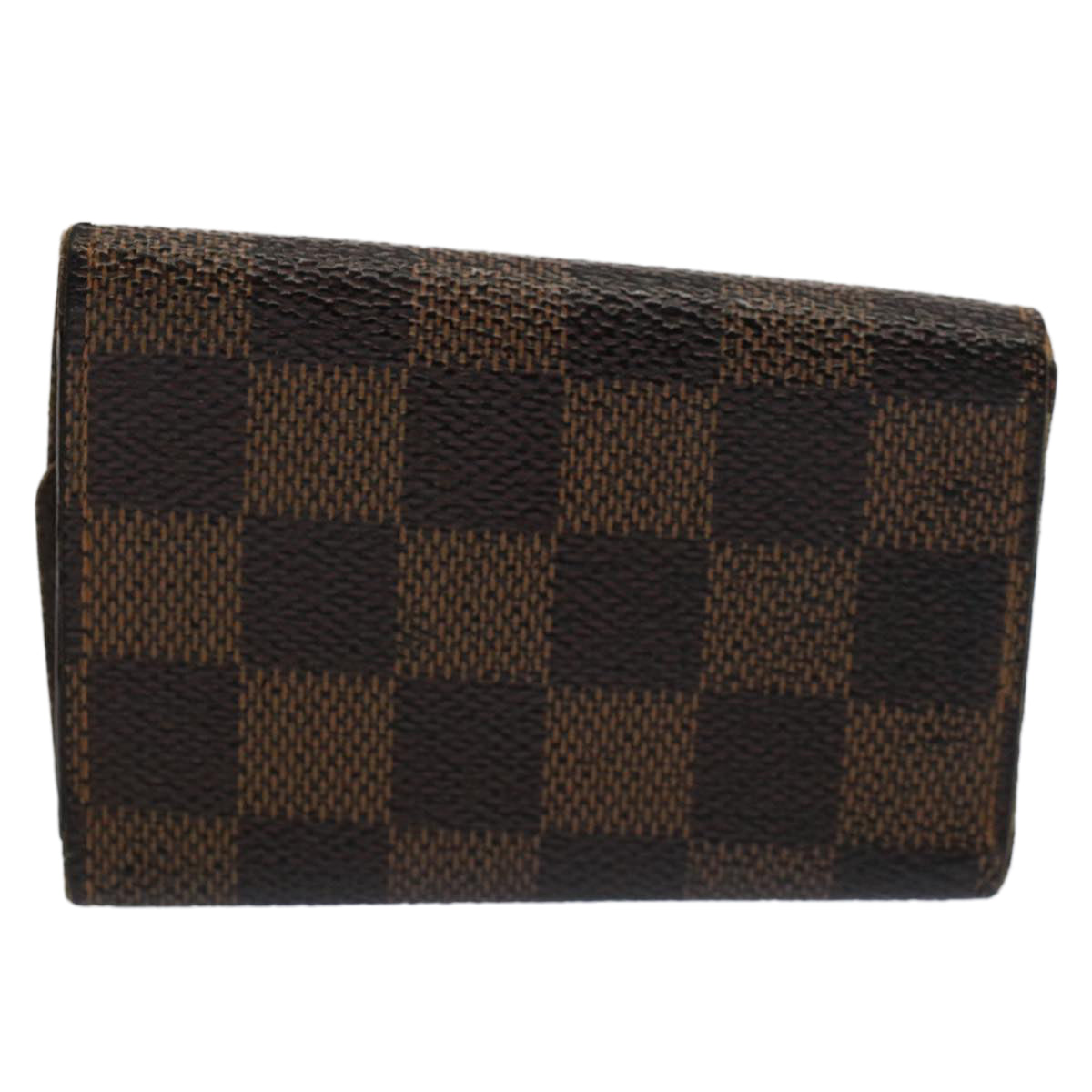 LOUIS VUITTON Monogram Damier Ebene Epi Key Case 6Set Brown LV Auth bs8080