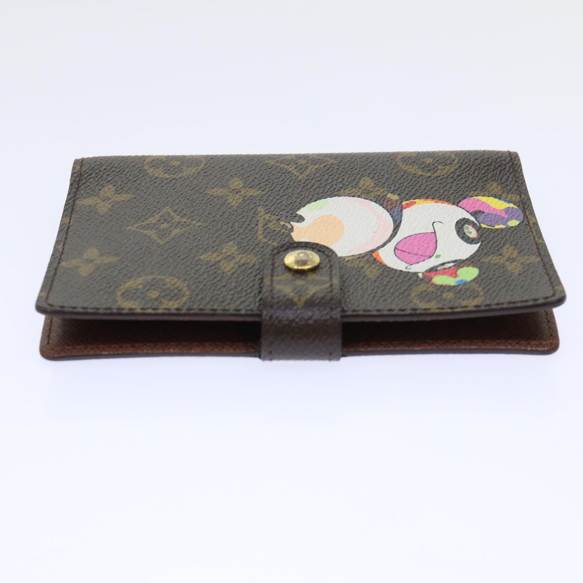 LOUIS VUITTON Monogram Panda Agenda PM Day Planner Cover R20011 LV Auth bs8082