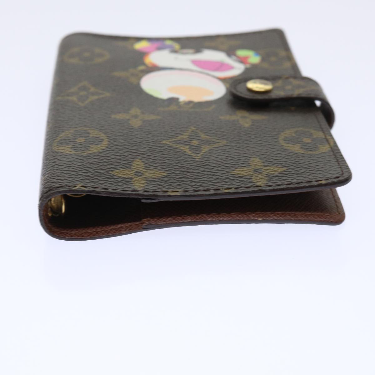 LOUIS VUITTON Monogram Panda Agenda PM Day Planner Cover R20011 LV Auth bs8082