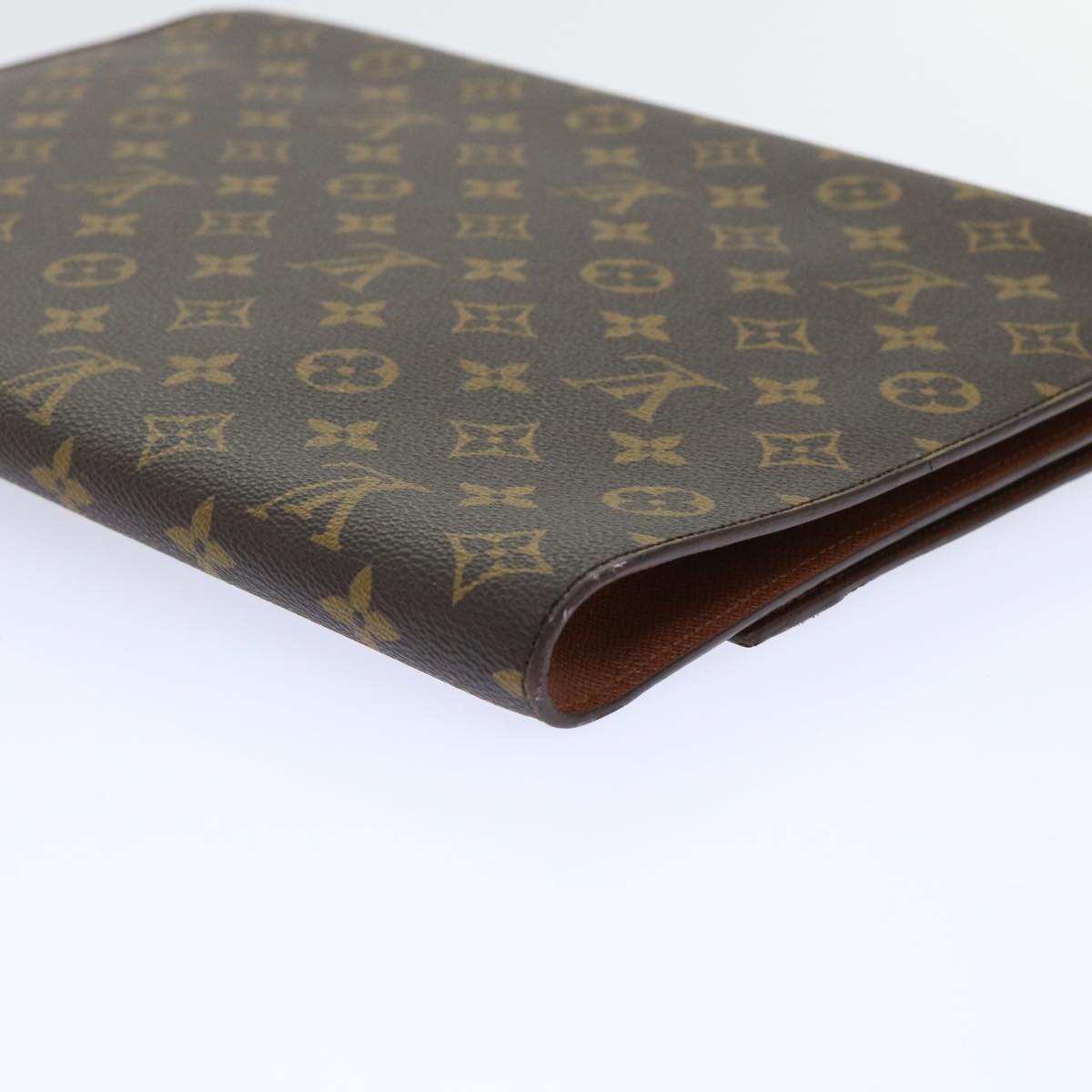 LOUIS VUITTON Monogram Porte Envelope Clutch Bag M51801 LV Auth bs8136