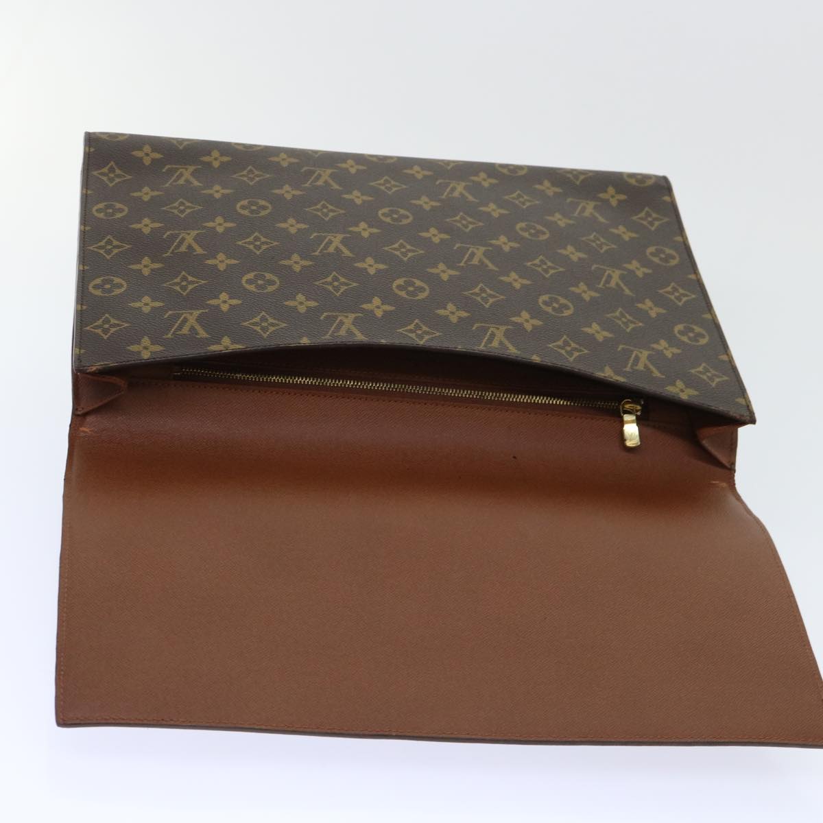 LOUIS VUITTON Monogram Porte Envelope Clutch Bag M51801 LV Auth bs8136