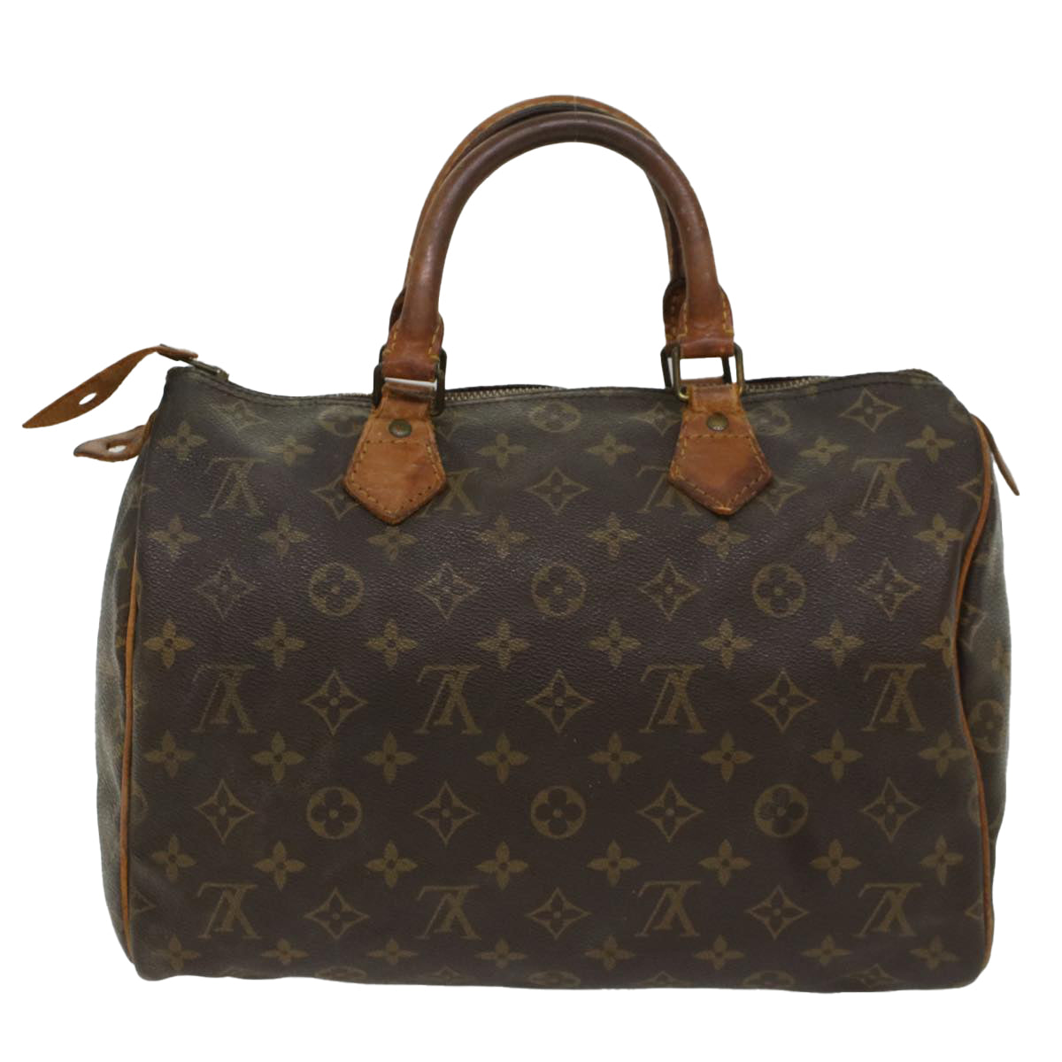 LOUIS VUITTON Monogram Speedy 30 Hand Bag M41526 LV Auth bs8142