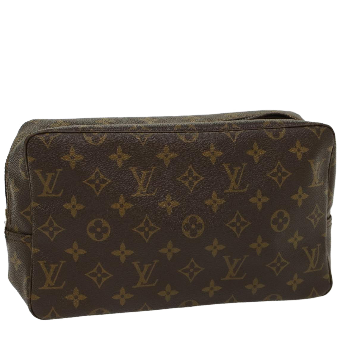 LOUIS VUITTON Monogram Trousse Toilette 28 Clutch Bag M47522 LV Auth bs8145