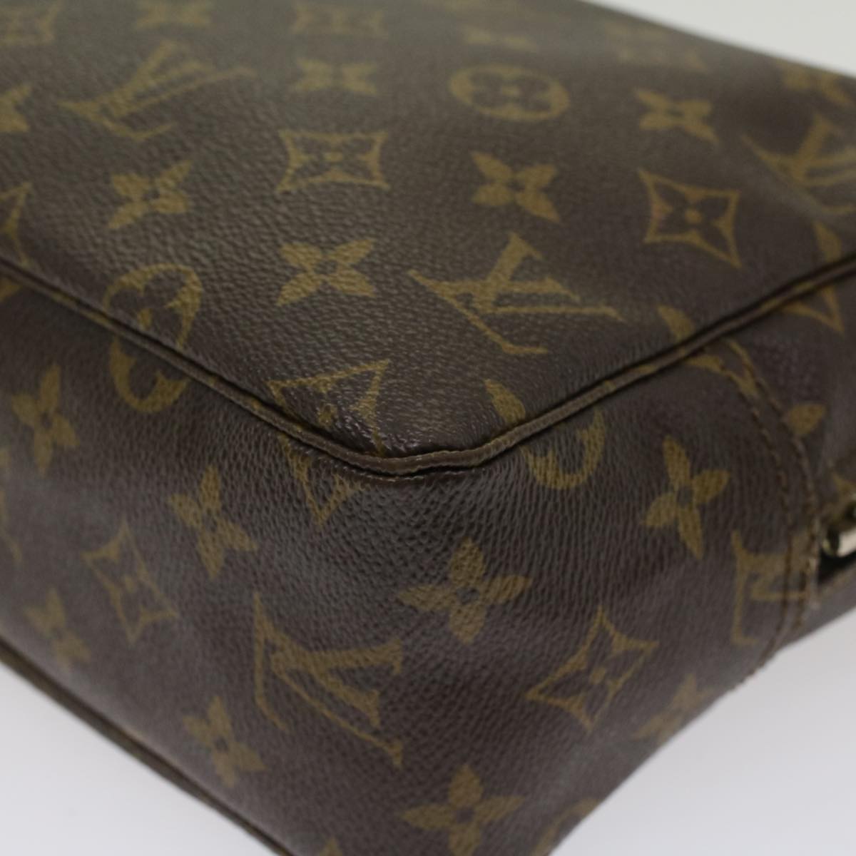 LOUIS VUITTON Monogram Trousse Toilette 28 Clutch Bag M47522 LV Auth bs8145