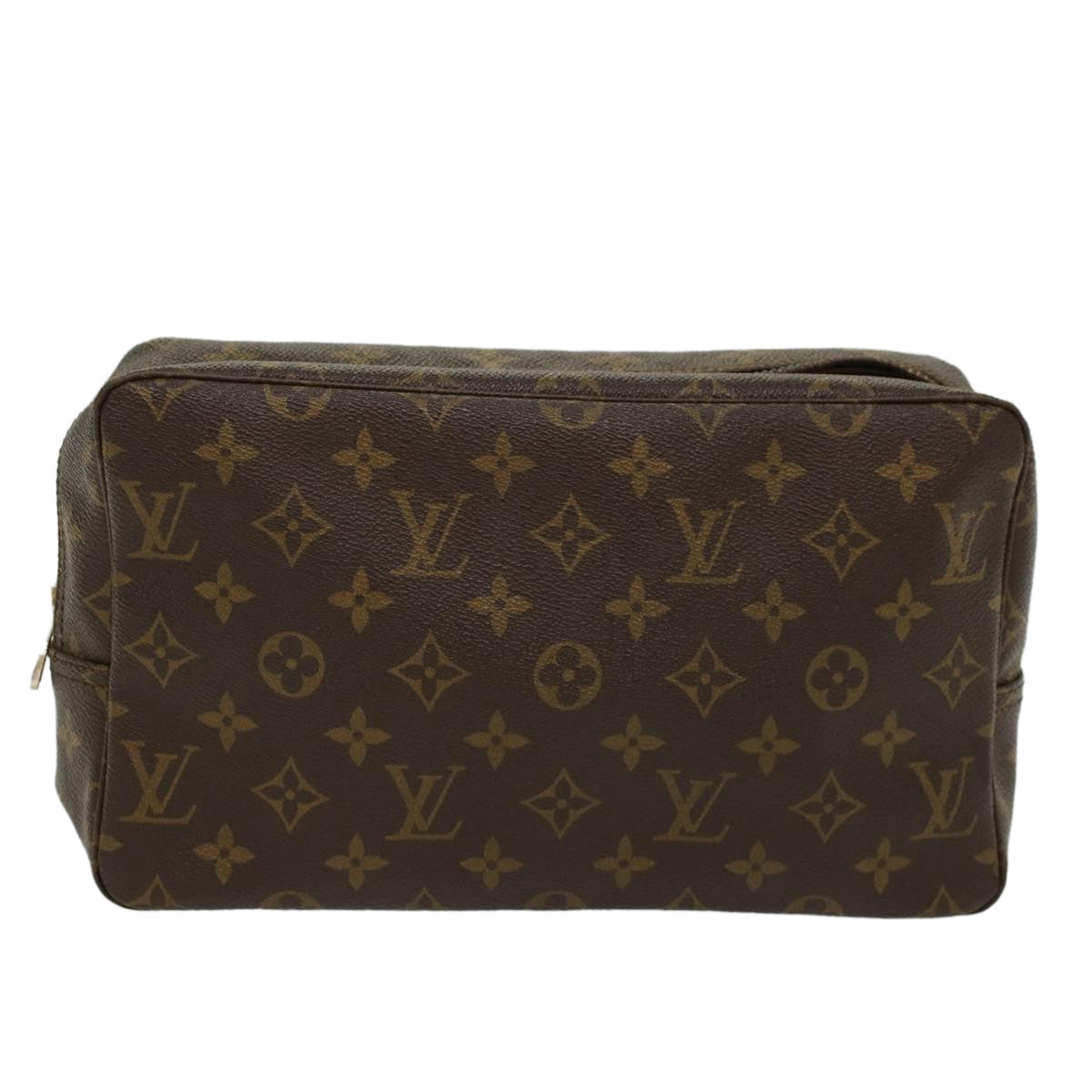 LOUIS VUITTON Monogram Trousse Toilette 28 Clutch Bag M47522 LV Auth bs8145