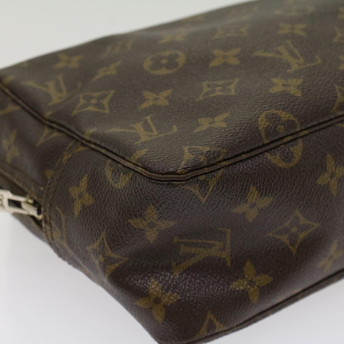 LOUIS VUITTON Monogram Trousse Toilette 28 Clutch Bag M47522 LV Auth bs8145